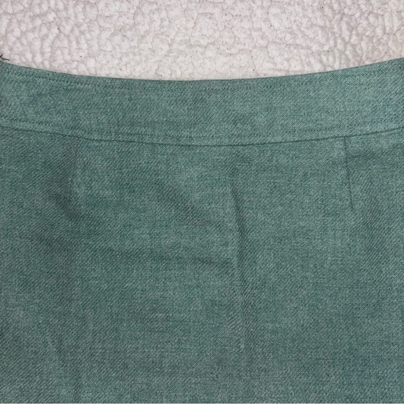 GAP Green Wool Trumpet Skirt - Picture 3 of 8